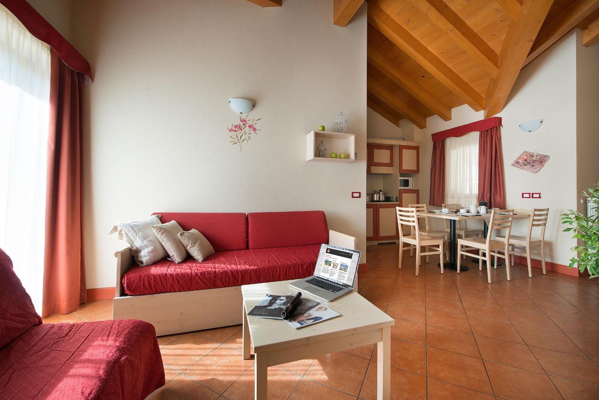 Residence Adamello Resort Ponte Di Legno Rum bild