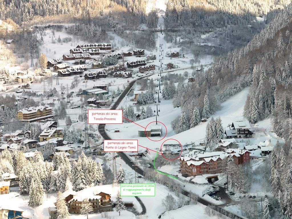 Residence Adamello Resort Ponte Di Legno Exteriör bild
